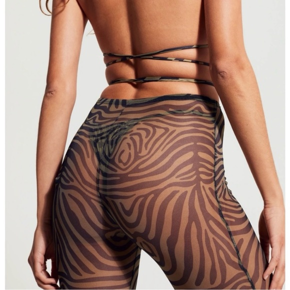 INAMORATA Beachwood Pant XS Olive Zebra - Picture 3 of 10